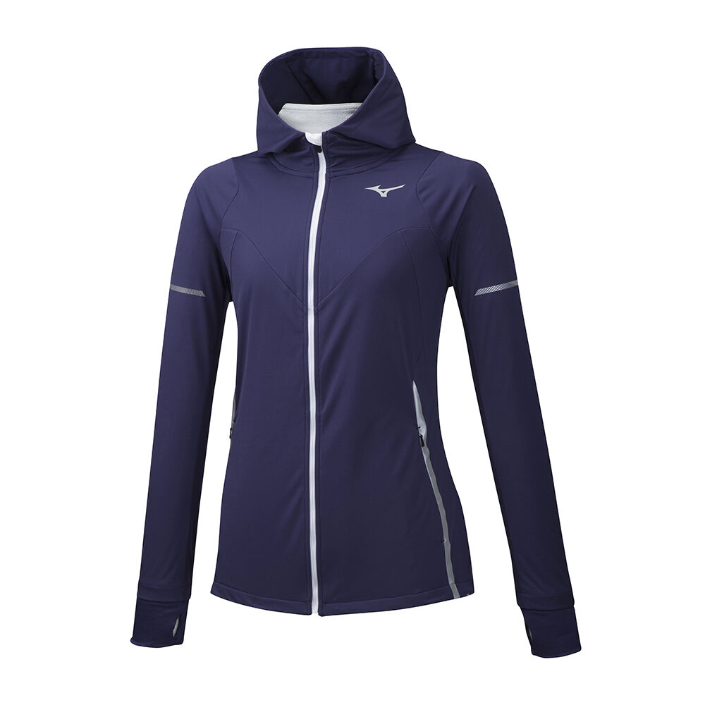 Mizuno Women's Hineri BT Softshell Running Jacket Purple (J2GE970112-WHZ)